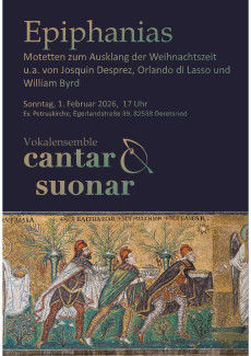 Plakat Konzert Epiphaniaszeit Ende